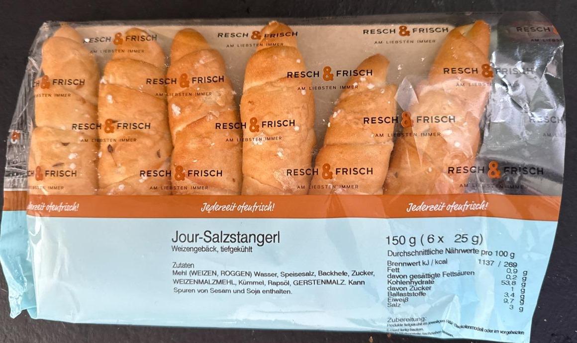 Fotografie - Jour-Salzstangerl Resch&Frisch