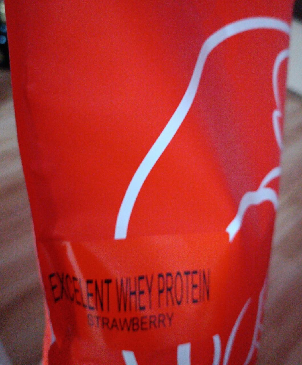 Fotografie - Excelent Whey Protein Strawberry StillMass