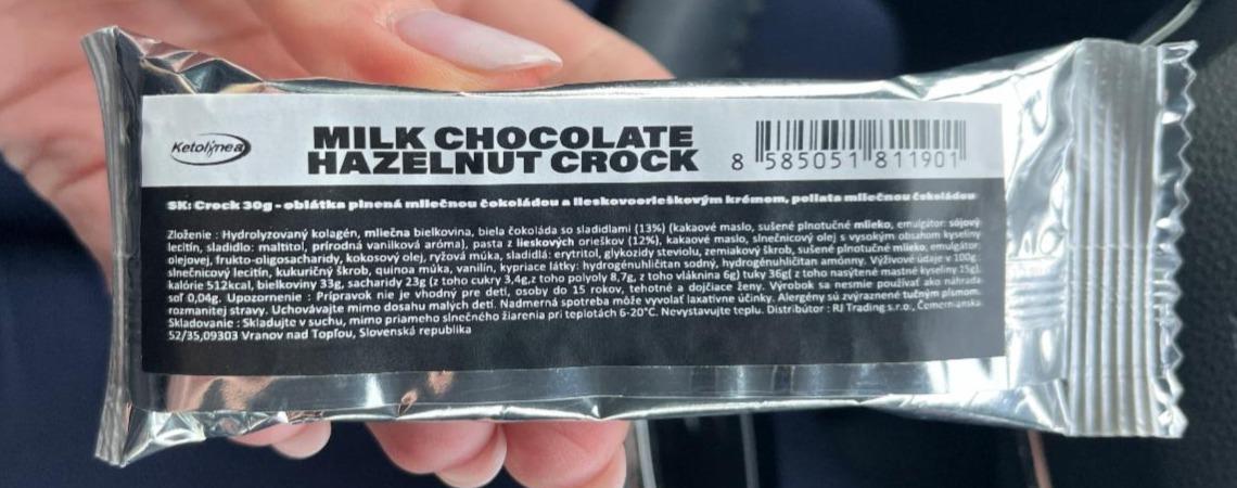 Fotografie - Milk Chocolate Hazelnut Crock Ketolynea