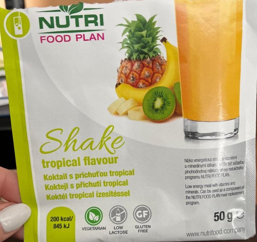 Fotografie - Nutrifood Koktail s príchuťou Tropical