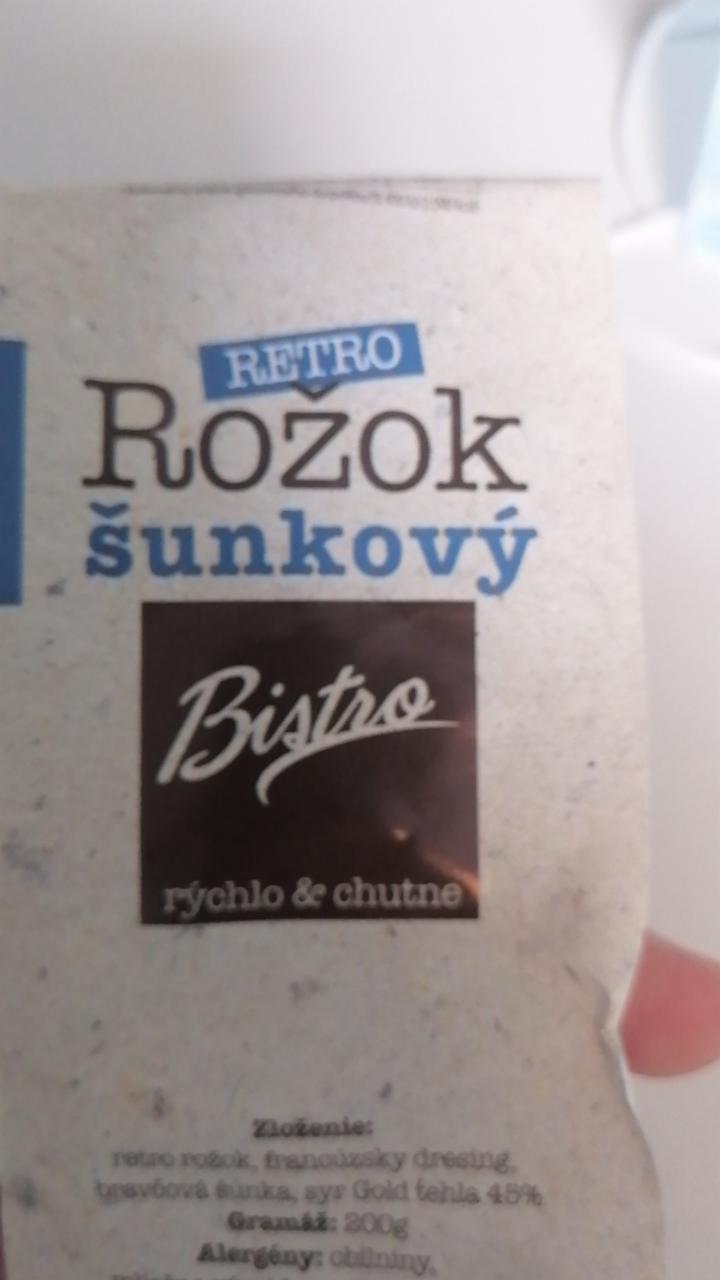 Fotografie - Retro rožok šunkový Bistro