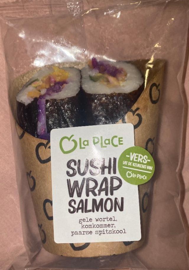 Fotografie - sushi wrap salmon