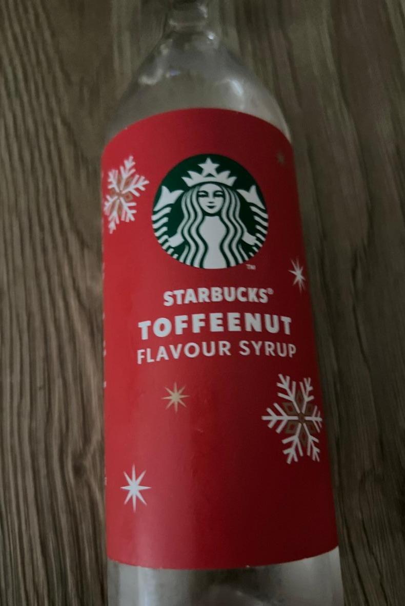 Fotografie - Toffeenut flavour syrup Starbucks