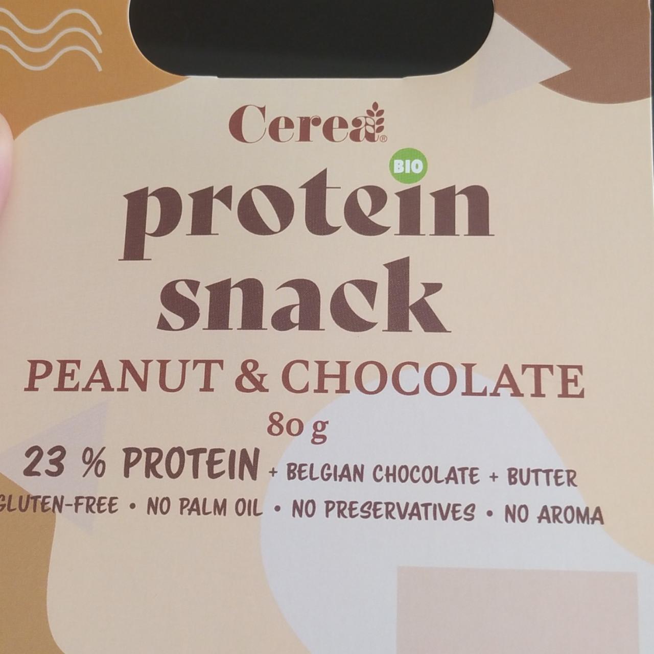 Fotografie - protein snack cerea peanut&chocolate