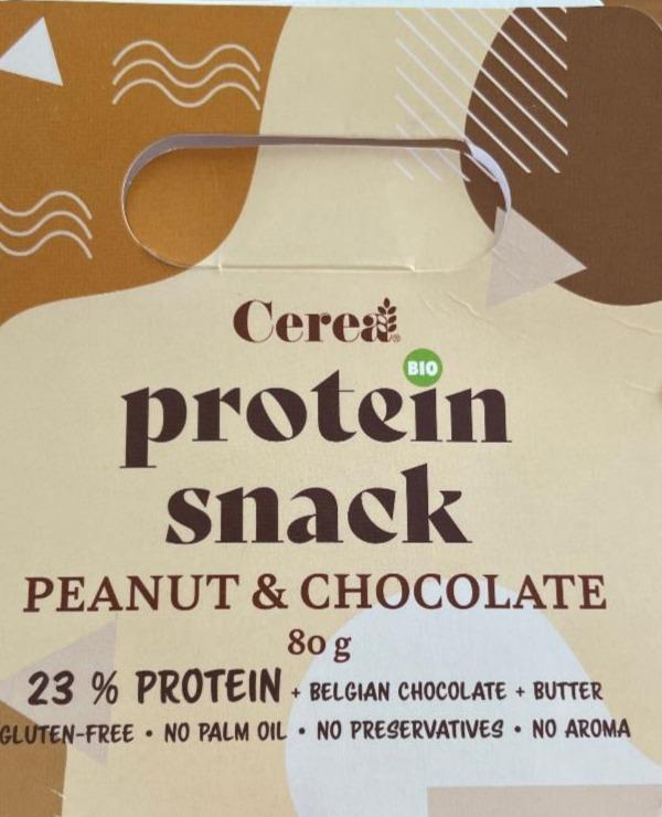 Fotografie - protein snack cerea peanut&chocolate