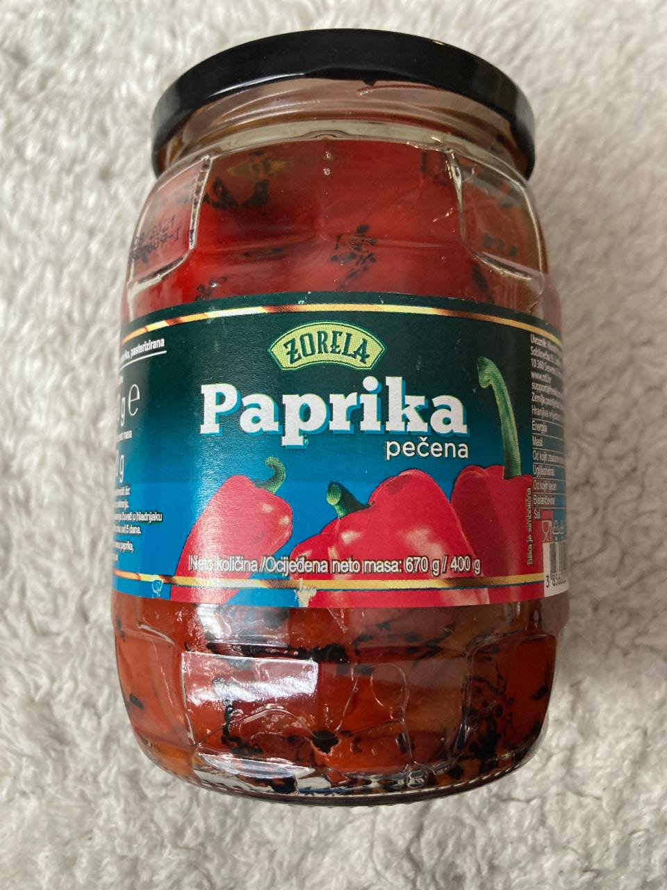 Fotografie - Paprika pečena Zorela