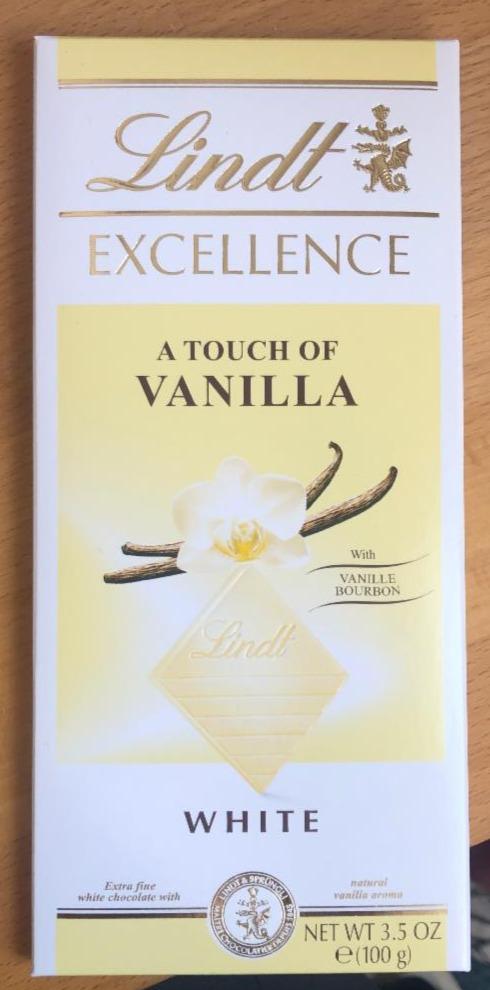 Fotografie - Excellence A touch of Vanilla White Lindt