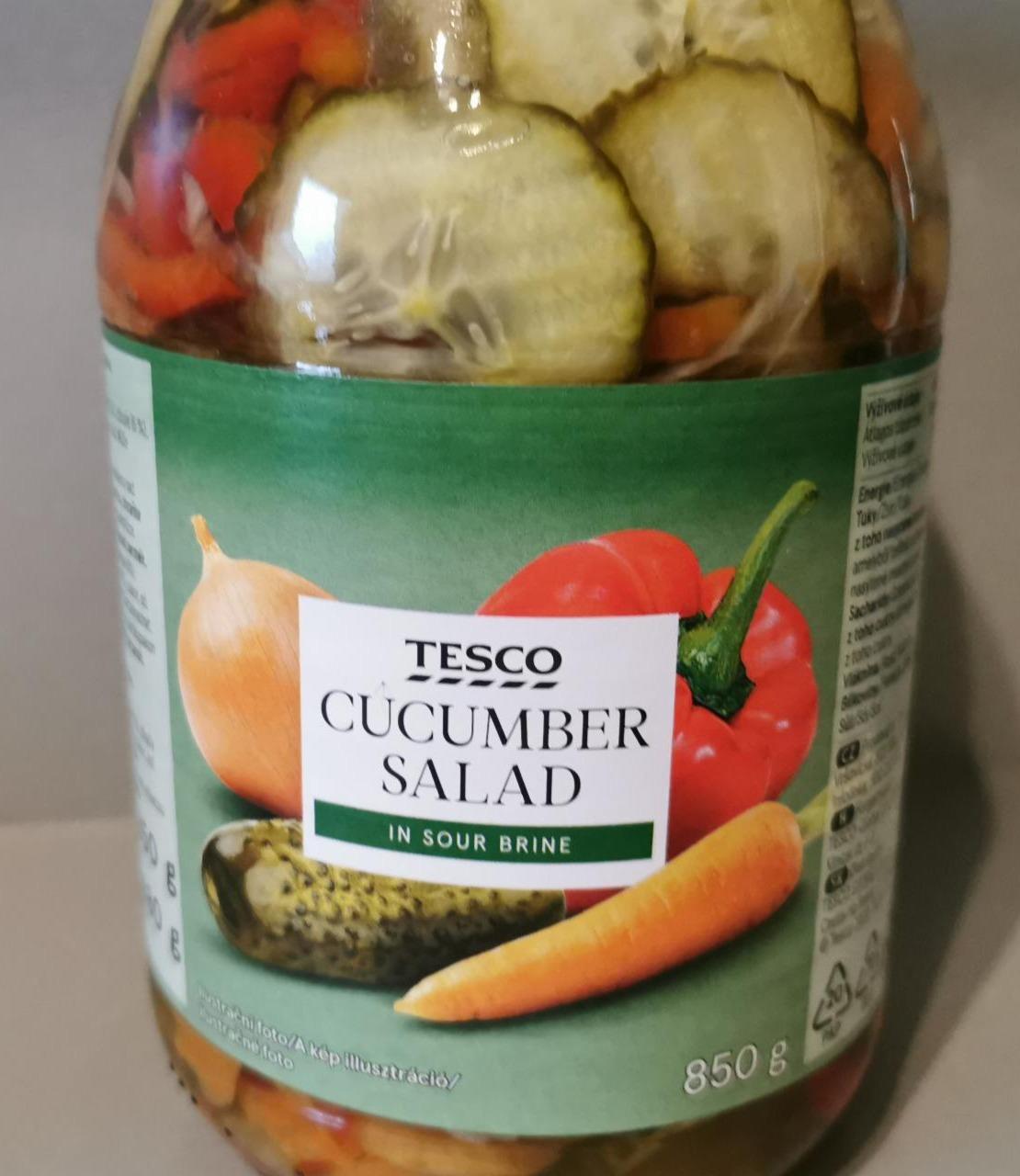 Fotografie - Cucumber salad Tesco