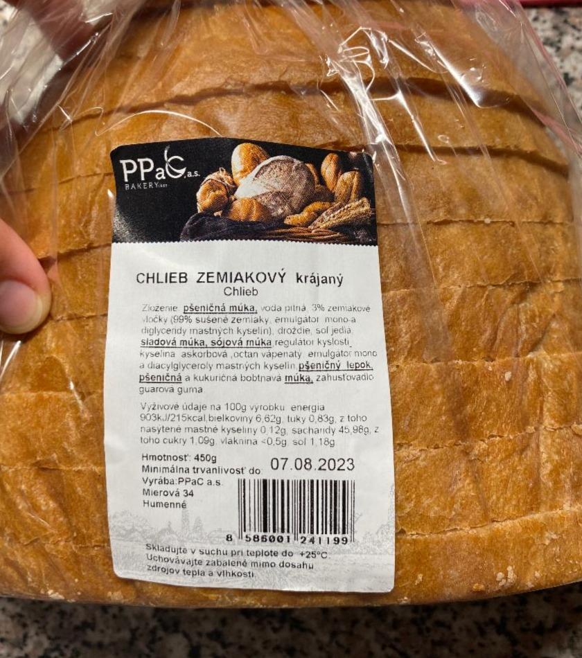 Fotografie - Chlieb zemiakový krájaný PPaC