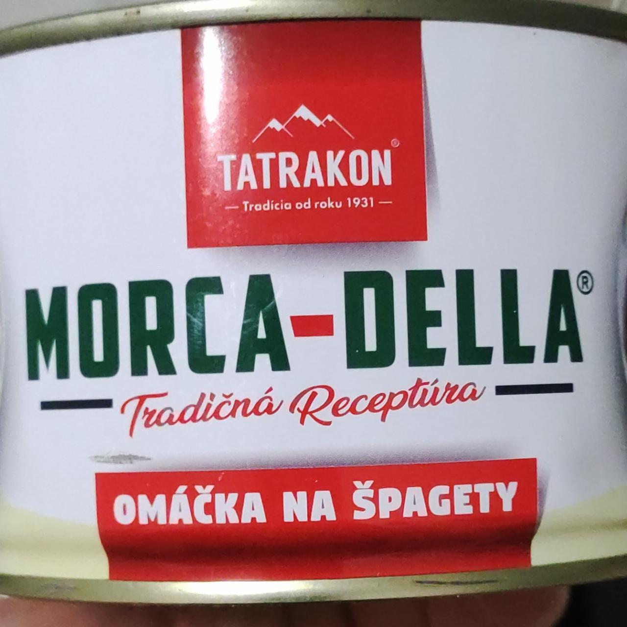 Fotografie - Morca-Della Tradičná receptúra Omáčka na špagety Tatrakon