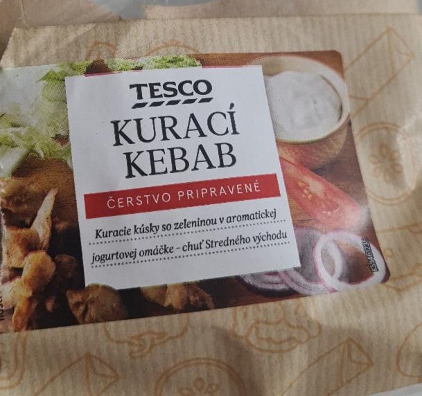 Fotografie - Kurací kebab Tesco