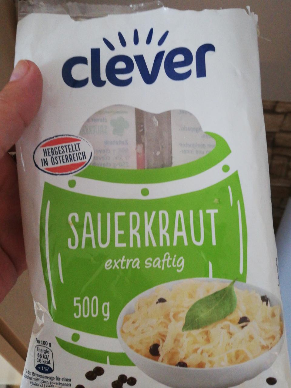 Fotografie - Sauerkraut extra saftig Clever
