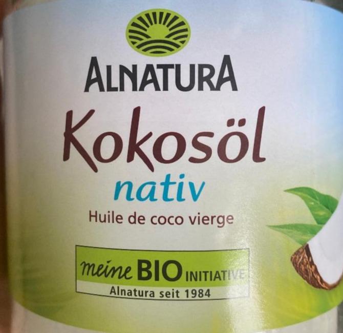 Fotografie - Kokosöl nativ Alnatura