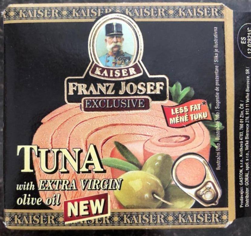 Fotografie - Tuna with Extra virgin olive oil less fat Kaiser Franz Josef Exclusive