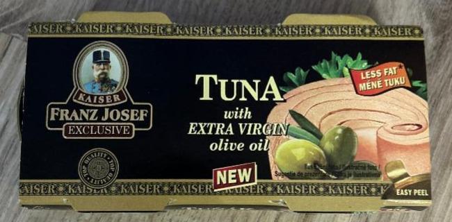 Fotografie - Tuna with Extra virgin olive oil less fat Kaiser Franz Josef Exclusive