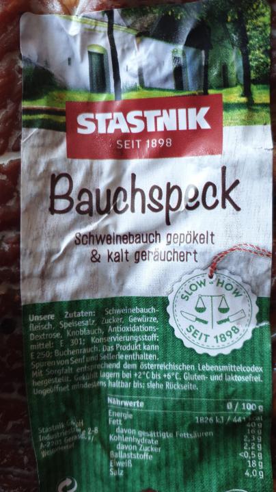 Fotografie - bauchspeck slanina Stastnik