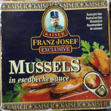 Fotografie - Franz Jozef Mussels in escabeche sauce