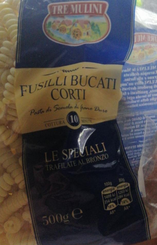 Fotografie - Fusilli bucati corti Tre Mulini