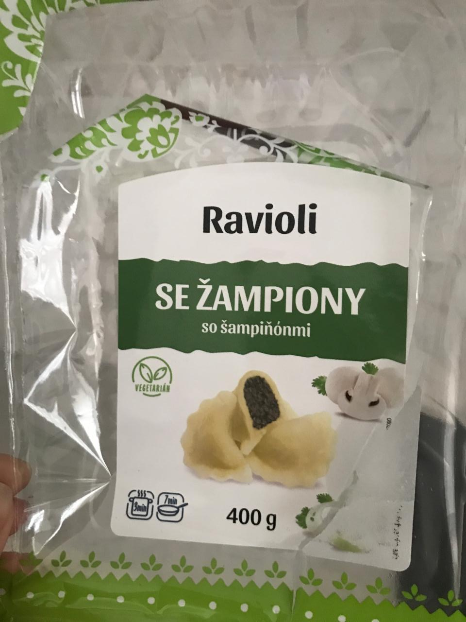 Fotografie - Ravioli se zampiony