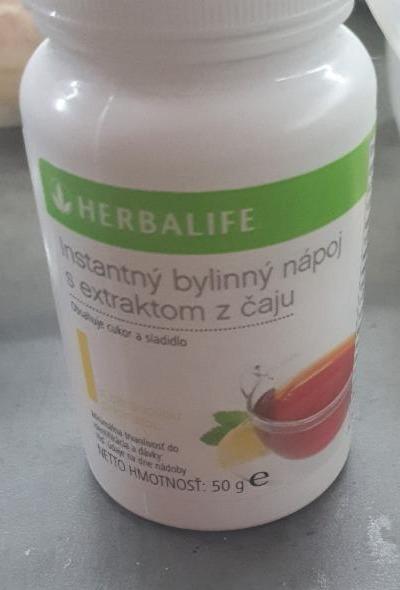 Fotografie - Herbalife Instantný bylinný napoj s extraktom z čaju citrónová príchuť