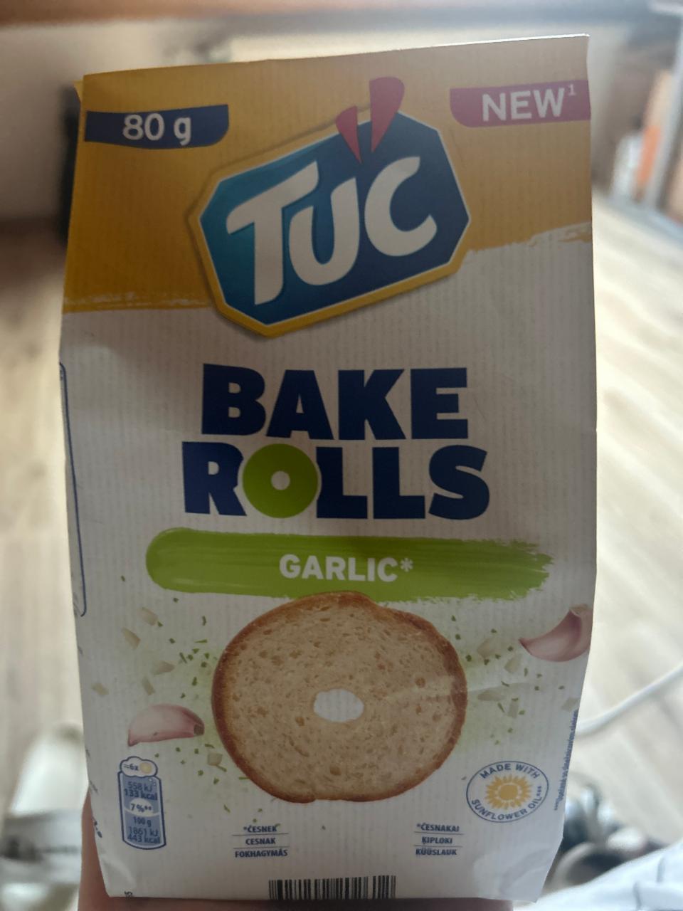Fotografie - Bake Rolls Garlic Tuc