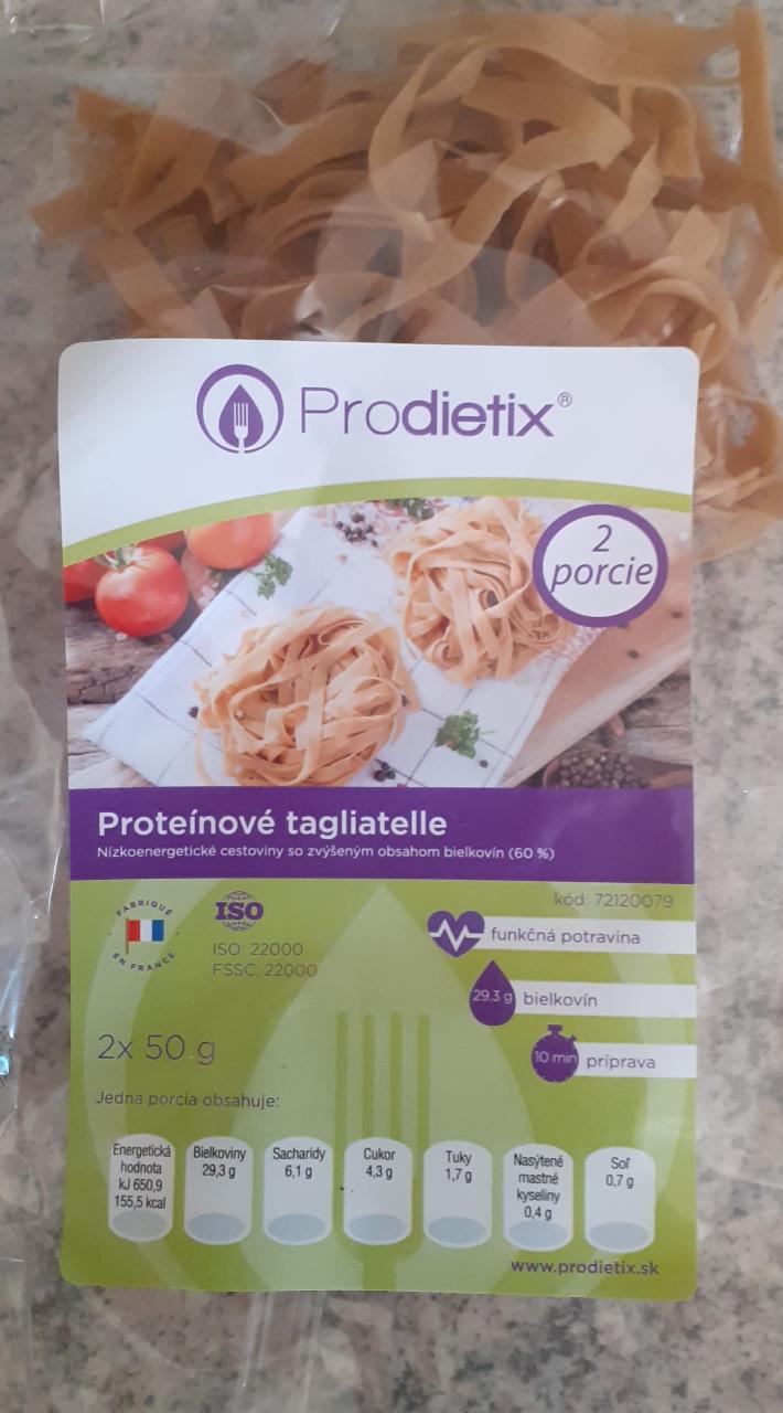 Fotografie - Proteínové tagiatelle Prodietix