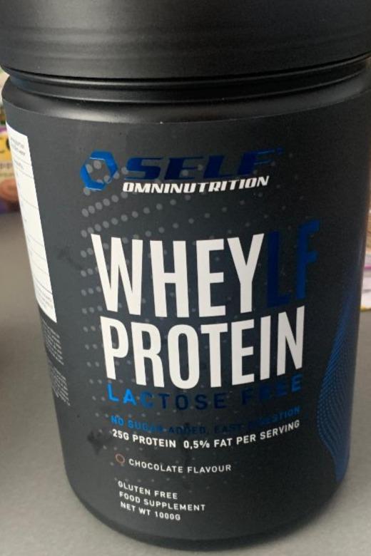 Fotografie - Whey LF protein Chocolate Self Omninutrition