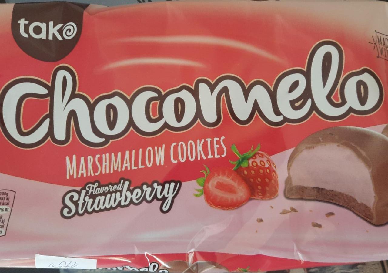 Fotografie - Chocomelo marshmallow cookies Strawberry Tako