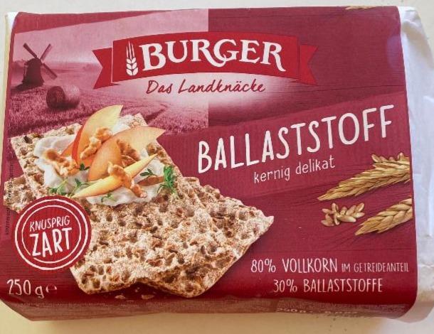 Fotografie - Knäckebrot so sezamom Burger