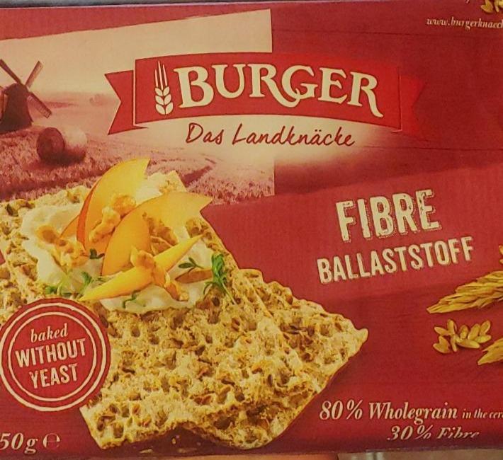 Fotografie - Knäckebrot so sezamom Burger