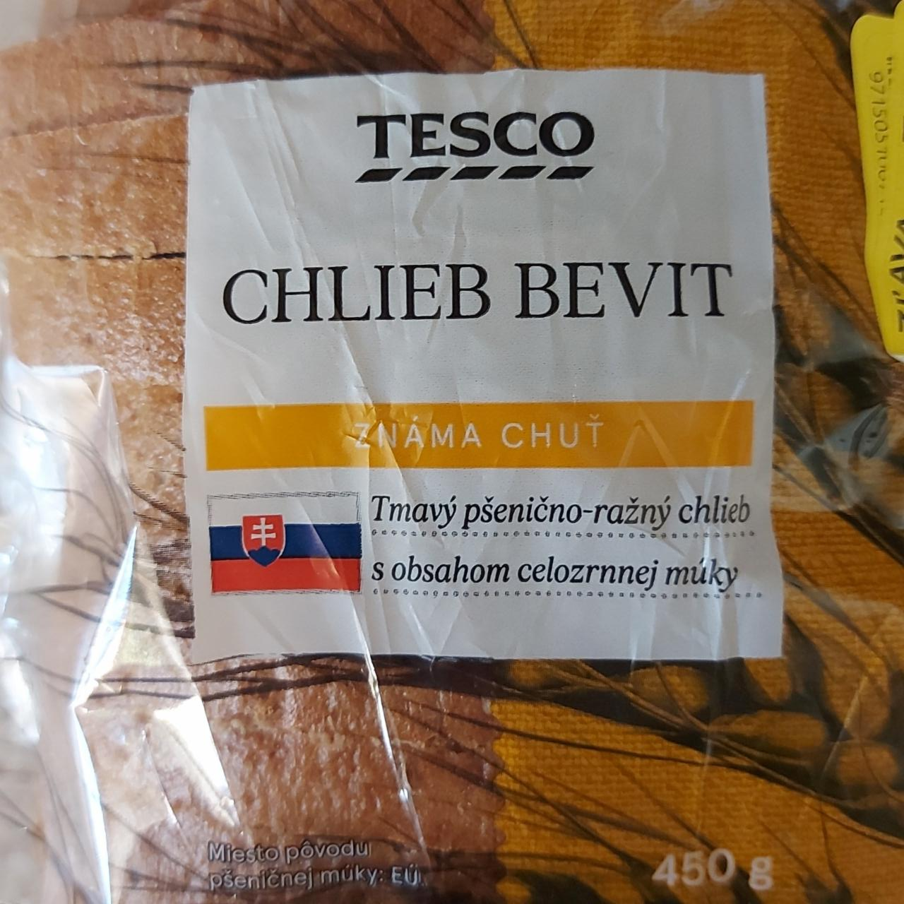 Fotografie - Chlieb Bevit Tesco