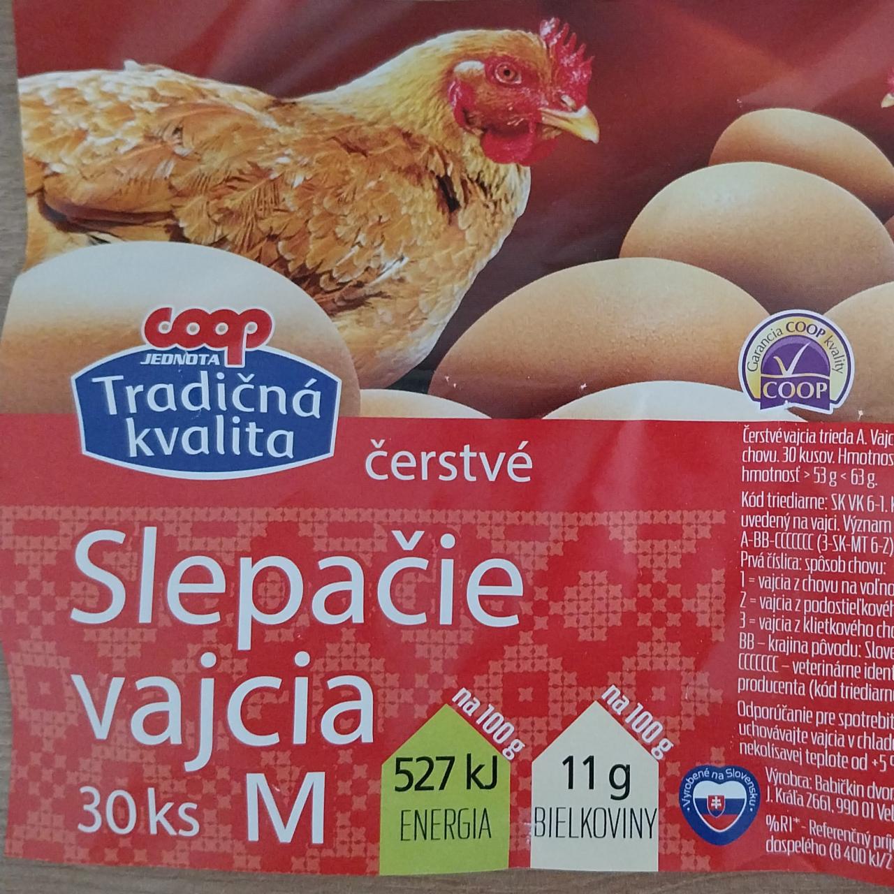 Fotografie - Slepačie vajcia M Coop Tradičná kvalita