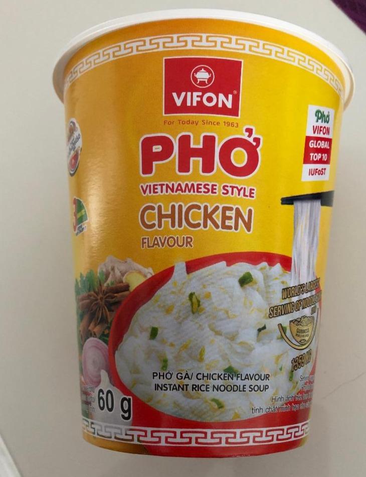 Fotografie - Vifon Pho Chicken flavour Vietnamese Style