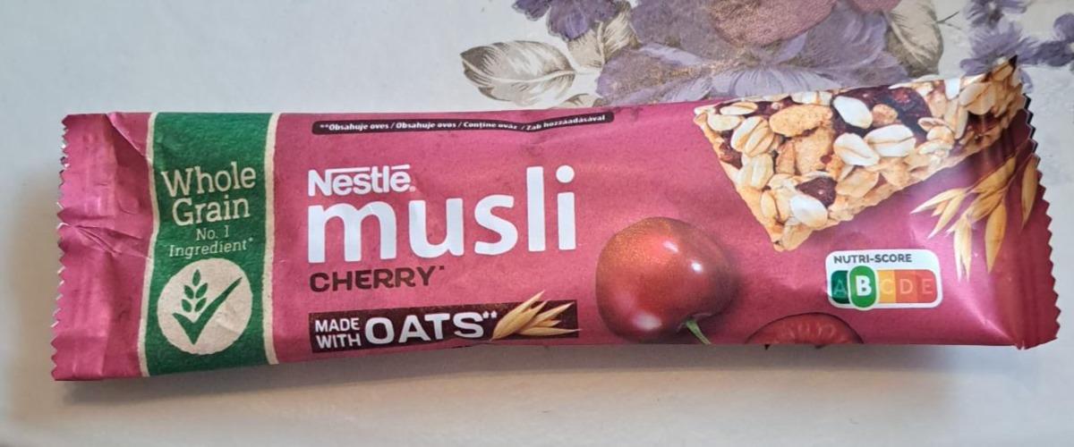 Fotografie - Nestlé musli Cherry