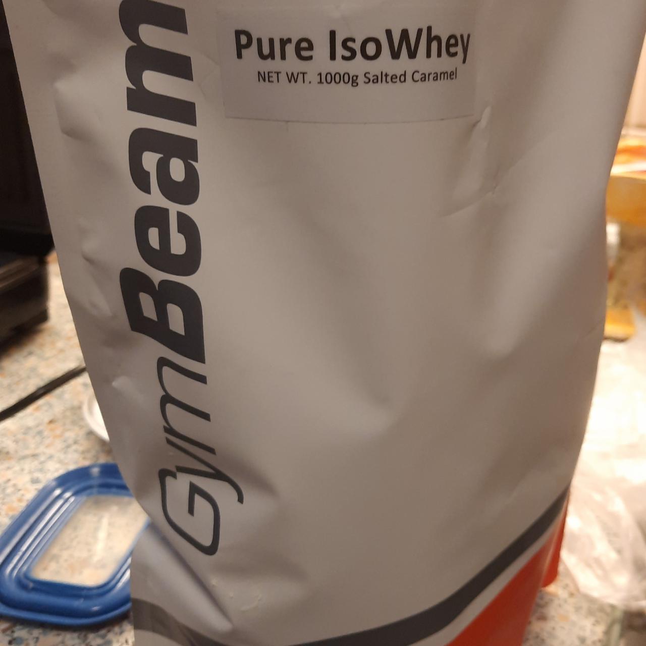 Fotografie - Pure IsoWhey salted caramel GymBeam