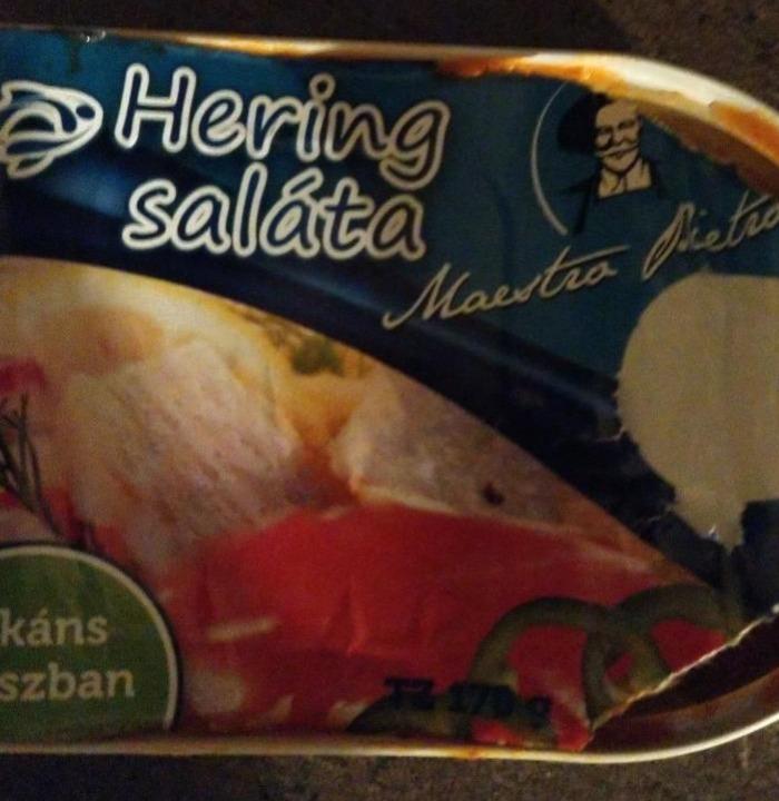 Fotografie - Hering saláta pikáns szószban