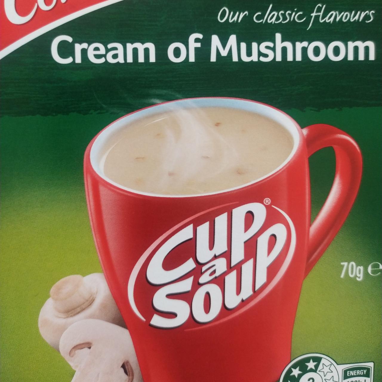 Fotografie - Cream of mushroom Cup a Soup Continental