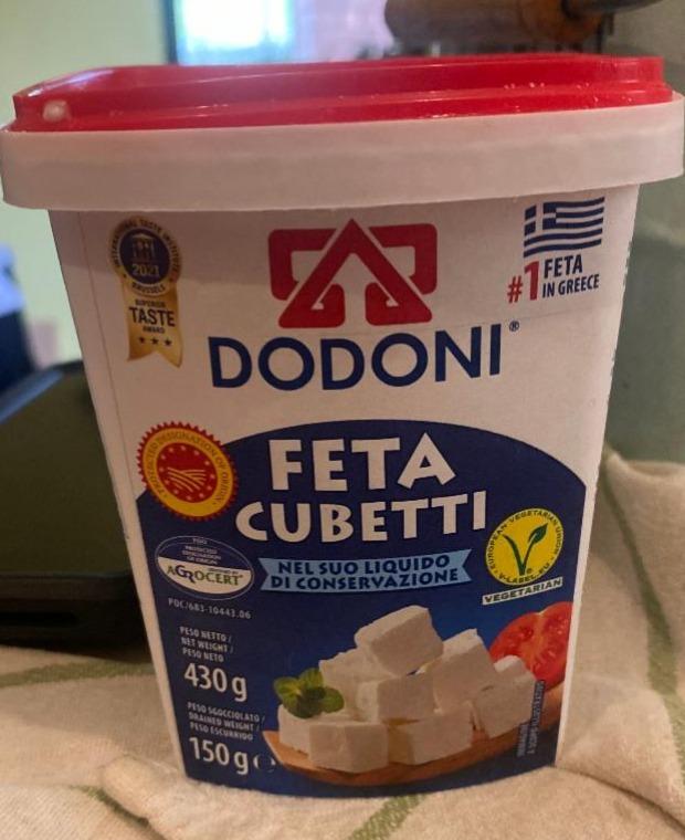 Fotografie - Feta Cubetti Dodoni