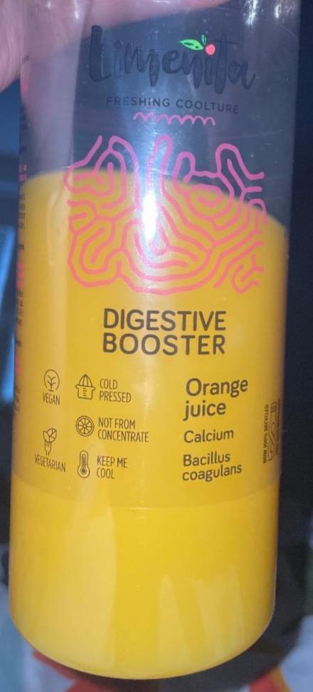 Fotografie - Limenita Digestive booster Orange juice