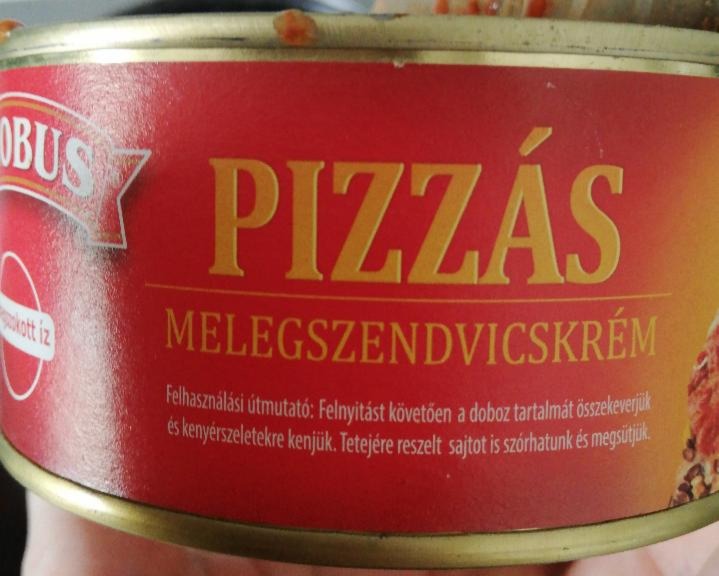 Fotografie - Globus pizzas melegszendvicskrem