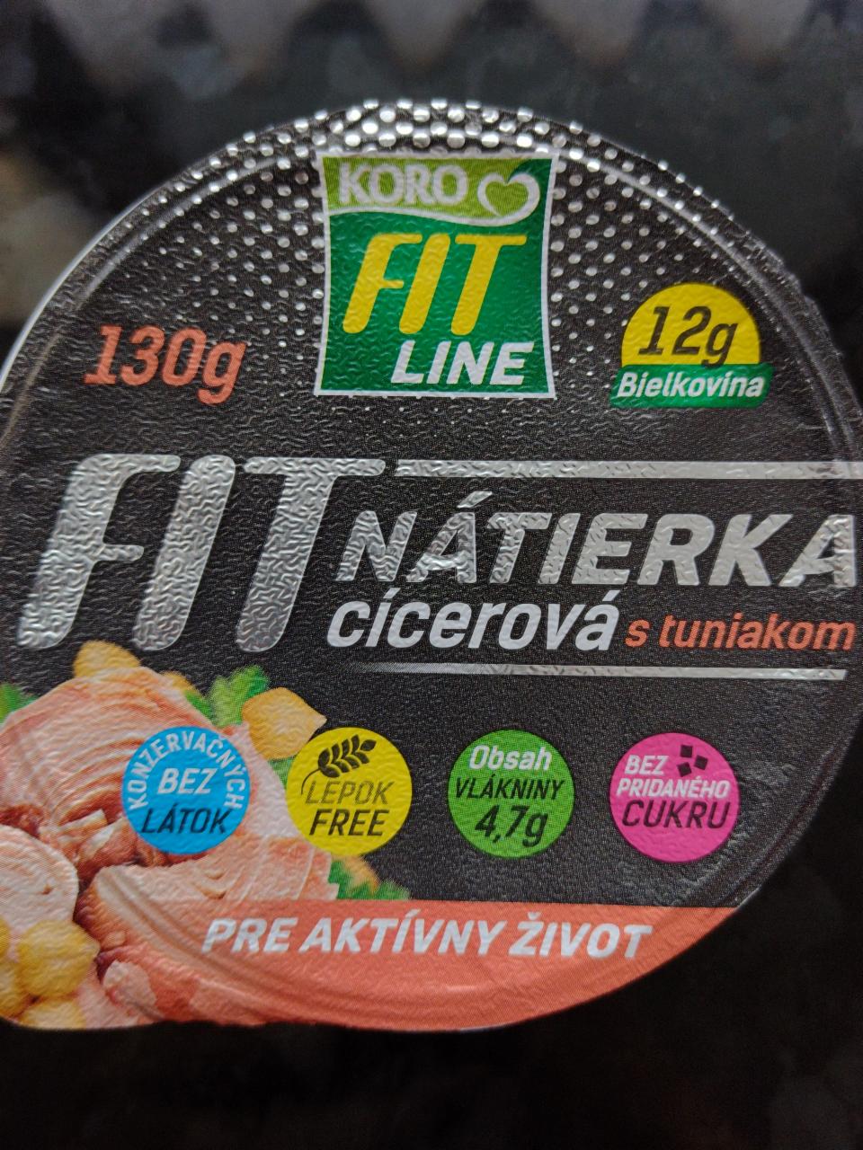 Fotografie - Fit Nátierka cícerová s tuniakom