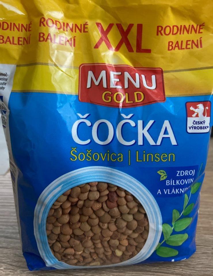 Fotografie - Čočka Menu Gold