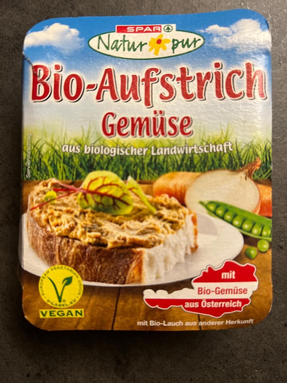 Fotografie - Bio-Aufstrich gemüse