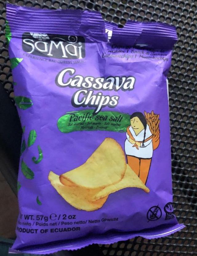 Fotografie - Cassava chips Pacific sea salt Samai