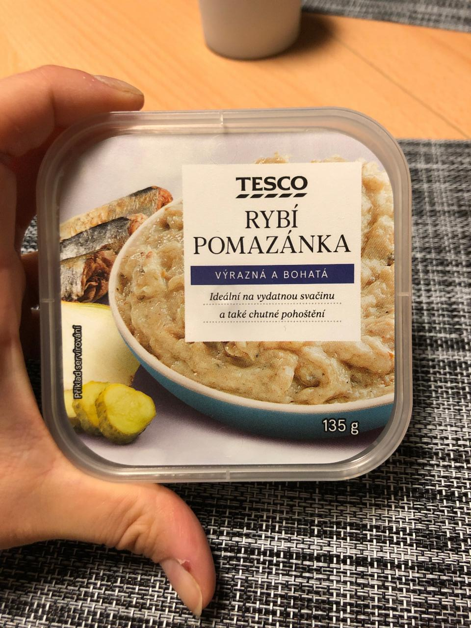 Fotografie - Rybia pomazánka Tesco