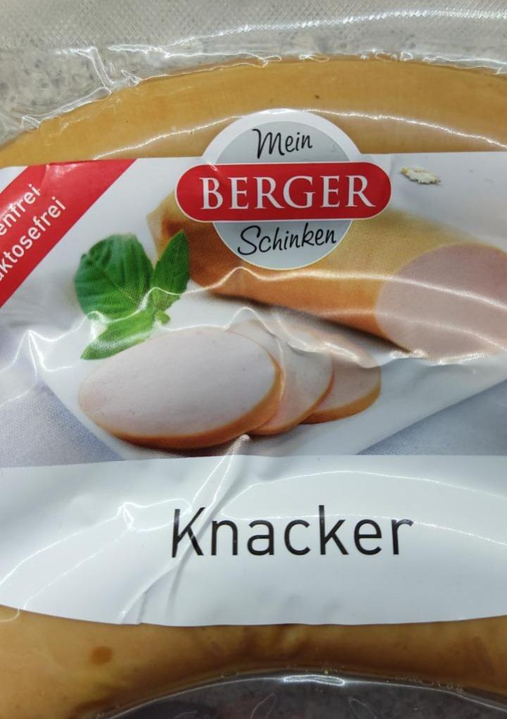 Fotografie - Knacker Laktosefrei Glutenfrei Berger