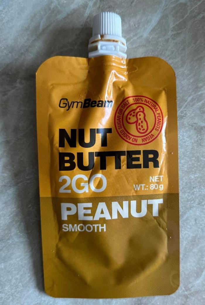 Fotografie - Nut Butter 2Go Peanut Smooth GymBeam