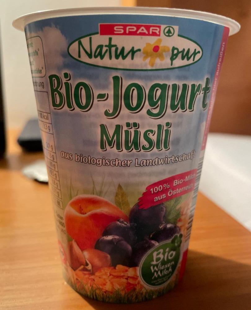 Fotografie - Bio-Jogurt Müsli Spar Natur pur