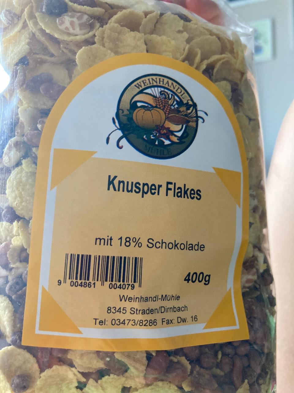 Fotografie - Knusper Flakes Weinhandl-Mühle