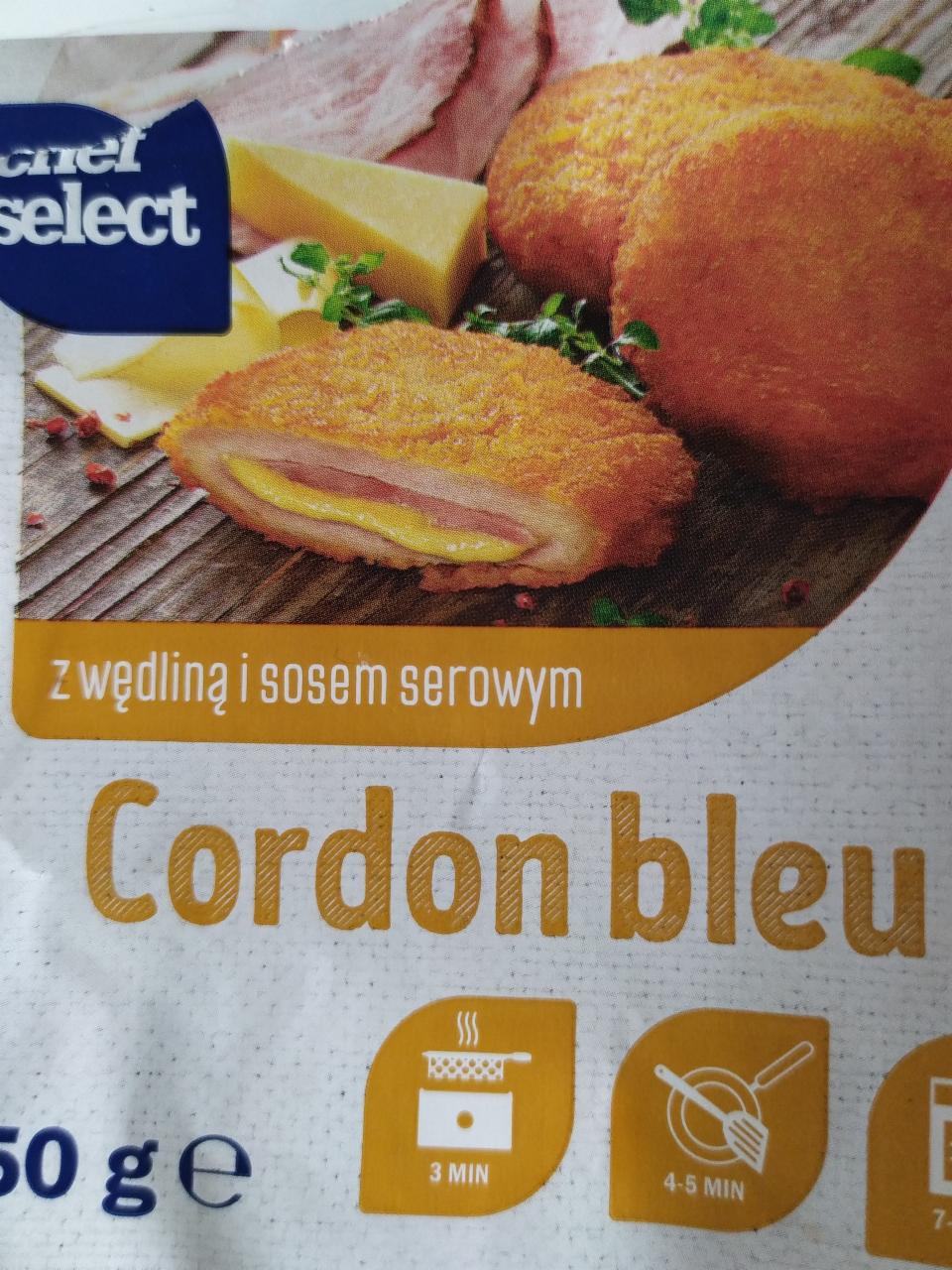 Fotografie - Cordon Bleu z wędliną i sosem serowym Chef Select